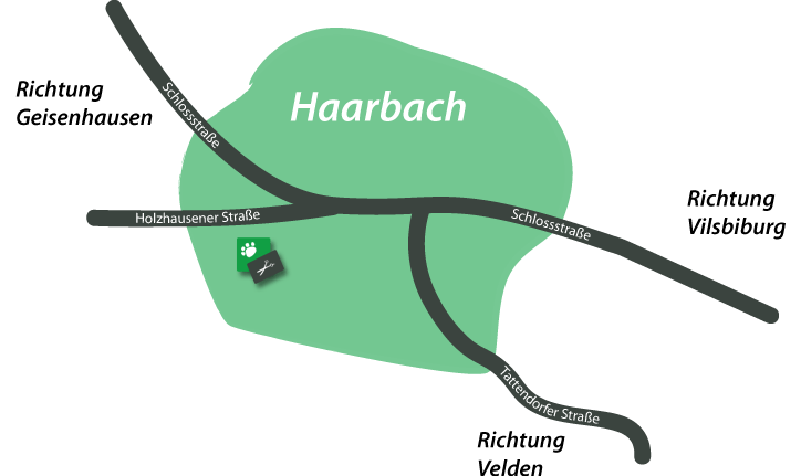 Anfahrtsplan Haarbach